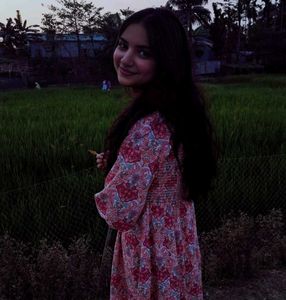 Pure cotton floral frock !
