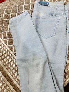 Light Wash Denim Jeans