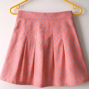 Printed Mini Skirt