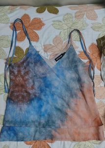 Tie-Dye Strappy Top