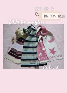 Winter Muffler Set of 3