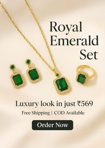 Emerald Jewellery Set