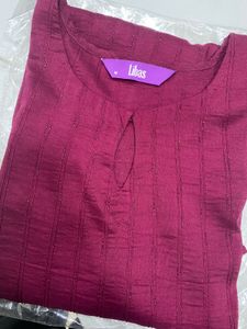 Elegant Maroon Kurta