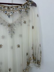 Designer Beaded Poncho