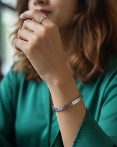 Silver Bangle Bracelet