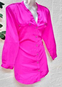 🎁Buy 2 Get 1 Free 🎁 Pink Button-Down Top