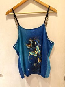 Butterfly Print Cami Top