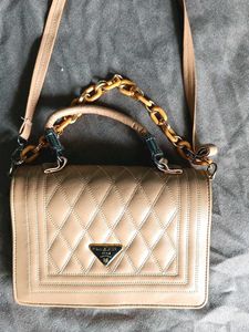 A Nude Sling Bag