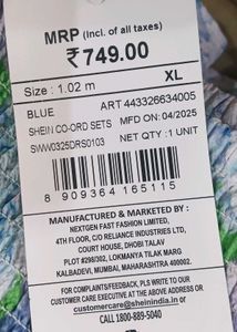 Floral Print Two-Piece Set coords