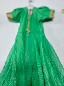 Green Traditional Frock
