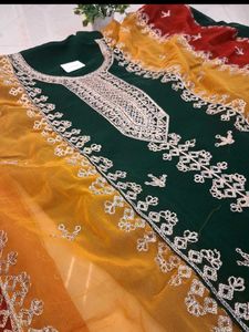 Elegant Ethnic dress material without duppta