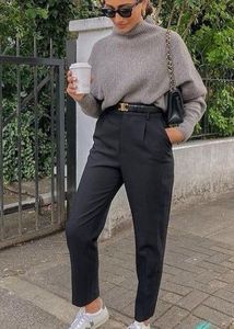 H&M Black Trouser Pant