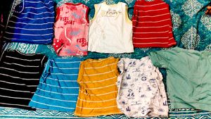 9 summer wear Boys T-Shirt Bundle