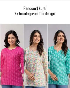 Stylish Women&#39;s Cotton Kurti