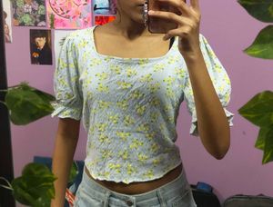 ONLY square neck top