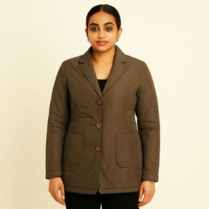 Olive Green Blazer Jacket