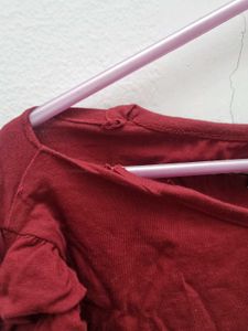 Maroon Top