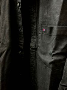 Men&#39;s Black Button-Down Shirt