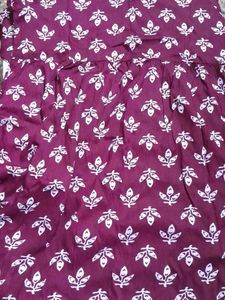 Anarkali Kurti For Women Printed