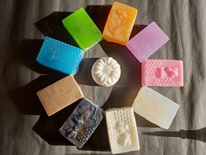 10 Organic Fruit Soaps@₹500