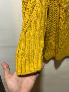 Cable Knit Turtleneck Sweater