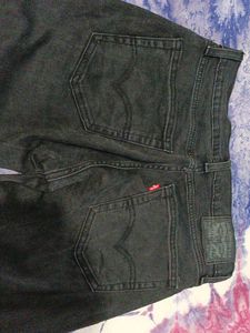 Dark Gray Denim Jeans