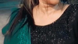 Elegant Black Embroidered Top & Shawl Set