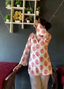 Floral Print Kurta