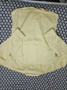 Casual Yellow Shirt