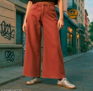 Wide Leg Jeans Length Is OK For 5.2 Height