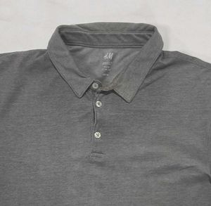 H&amp;M Grey Polo T-shirt