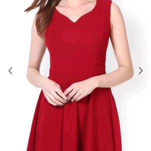 Maroon Dress