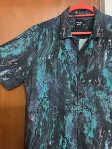NUON Abstract Print Shirt