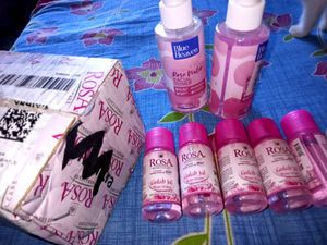 Rose Water Toner Set