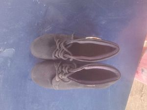 Stylish Black Heeled Booties