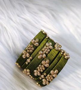 Silk  Thread Banglee