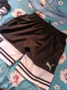 Black And White Shorts
