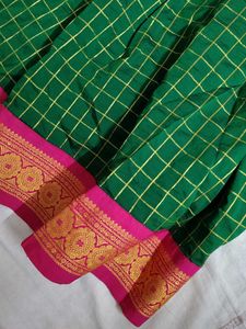 ❗ CLEARANCE ❗ Green &amp; White Ethnic Kids Dress