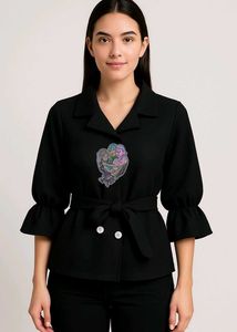 Black Belted Jacket