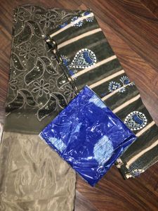 Elegant Wedding Wear Dress Material 3 pcs