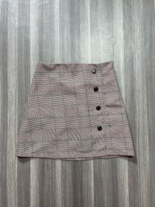 Plaid Mini Skirt