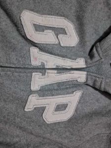 GAP Gray Zip-Up Hoodie
