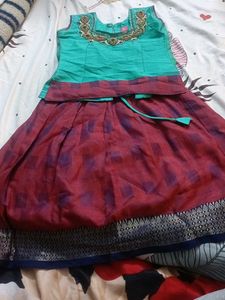 Cute Ethnic Girl's Dress - Size 18