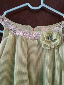 Girls Dress With Side Purse