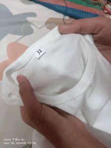 White Sleeveless Tank Top