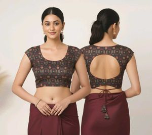 Elegant Maroon Blouse