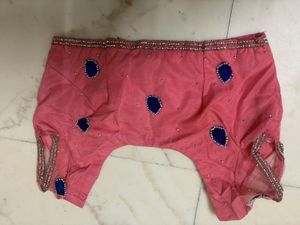 Pink &amp; Blue saree