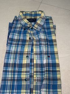 Peter England Checkered Shirt