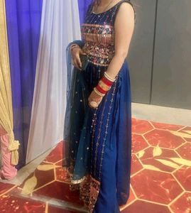 Kurti Plazo Duppta Set