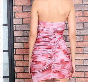 Stylish Tie-Dye Bodycon Dress